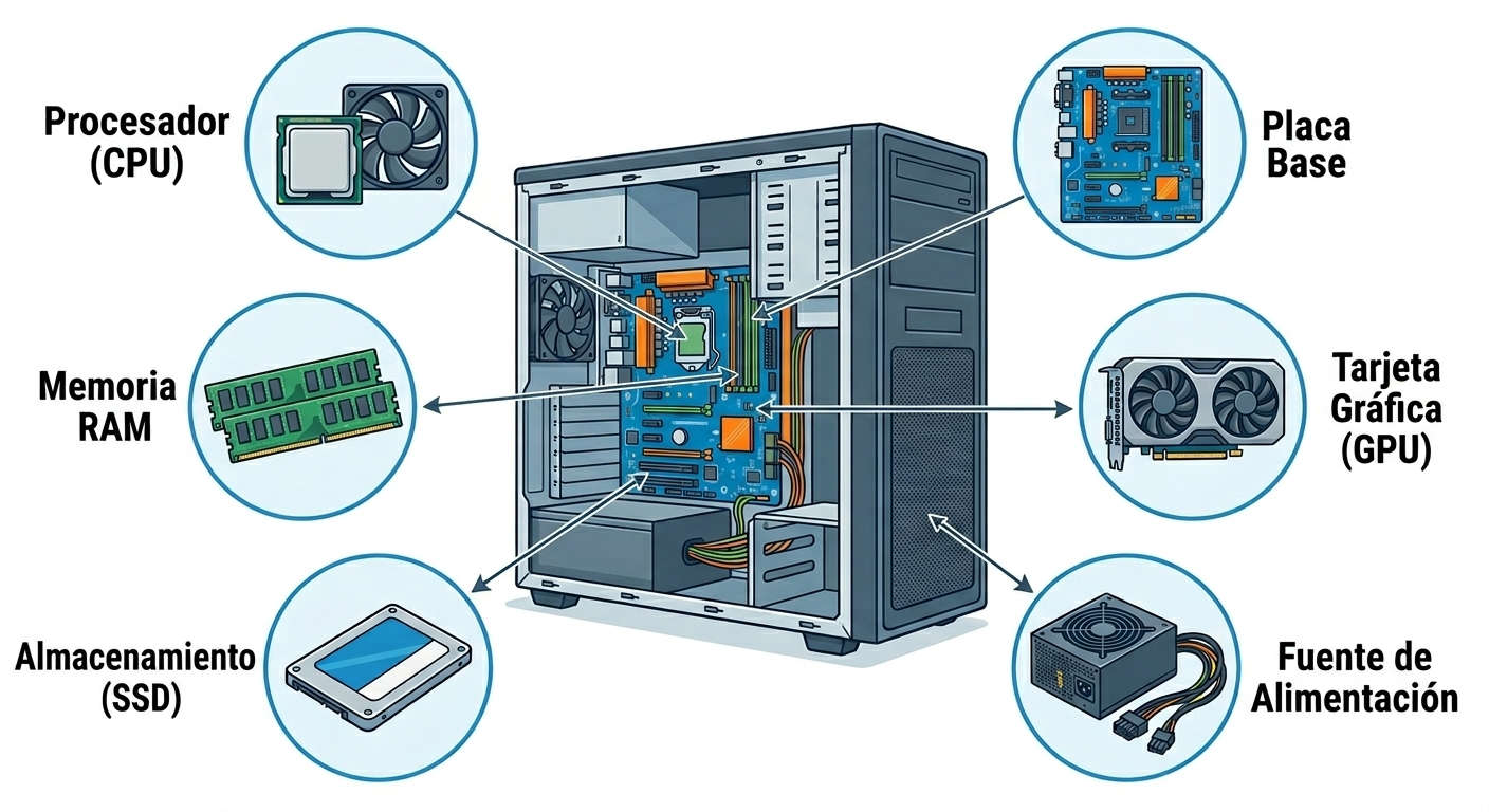 Componentes del ordenador