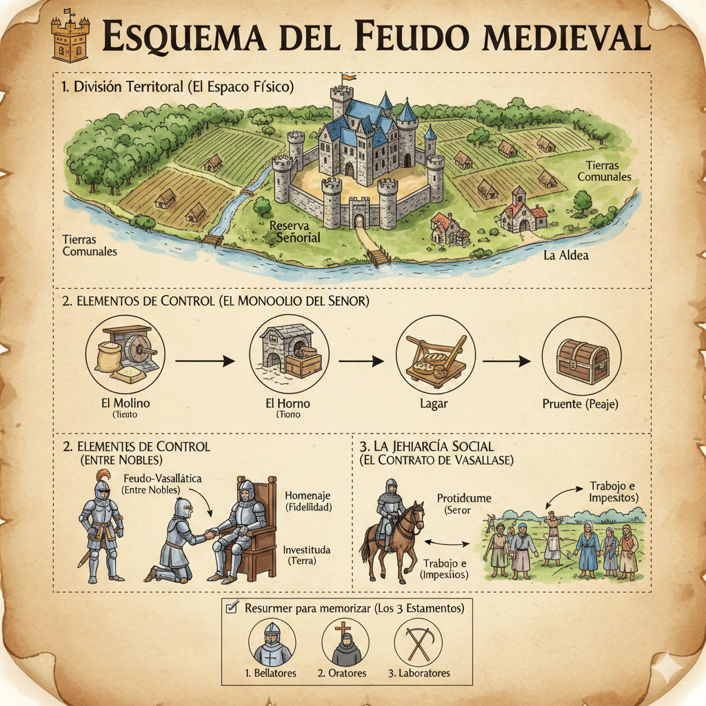 IMAGEN CON LAS PARTES DEL FEUDO