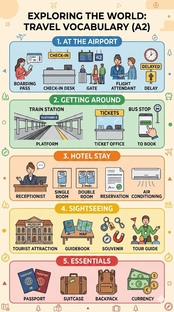 Travel vocab 1
