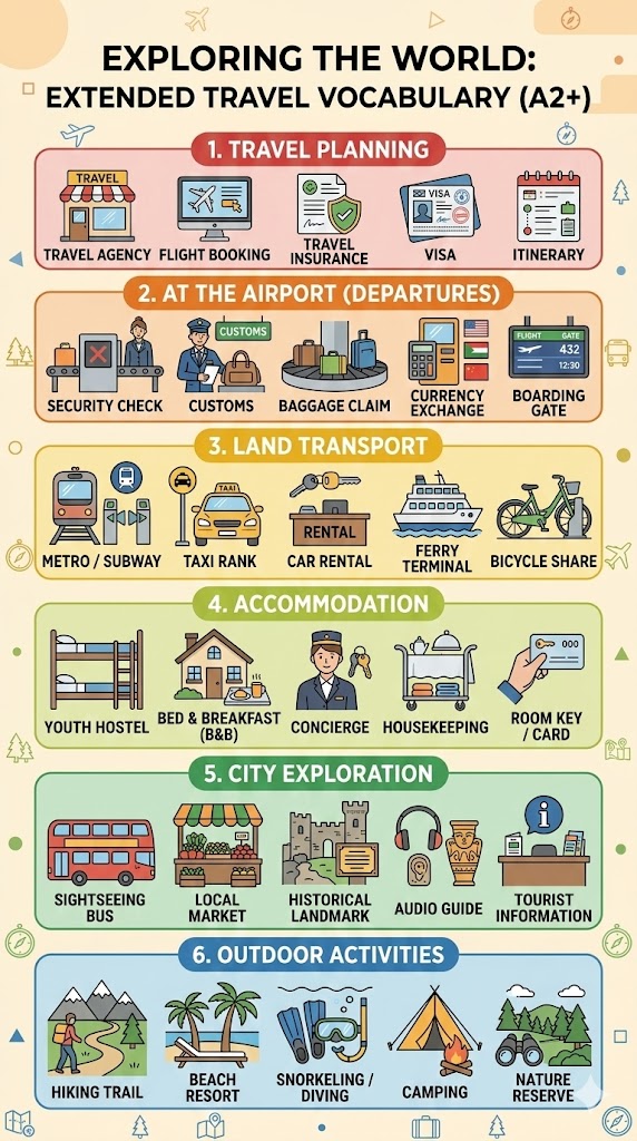 Travel vocab 2