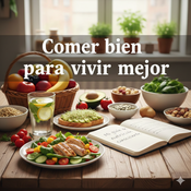 Portada del REA. Comer bien para vivir mejor