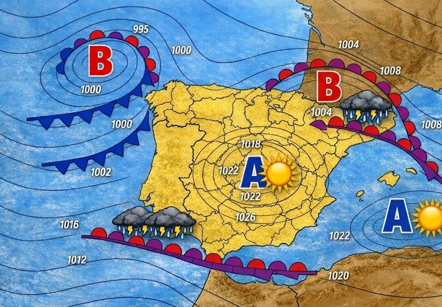Mapa del tiempo