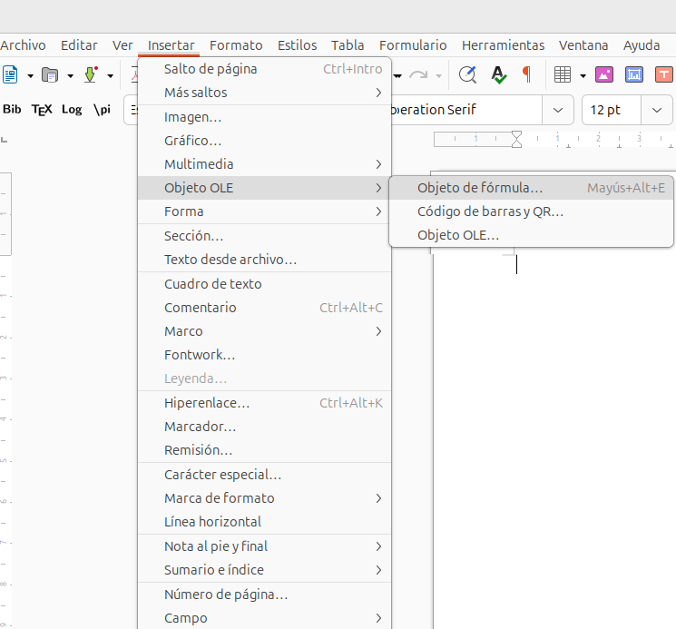 Editor de fórmulas